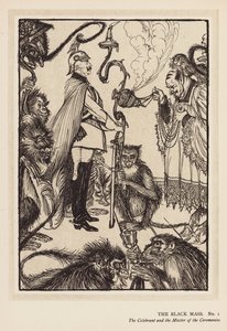 La guirlande du Kaiser : La Messe noire - Edmund Joseph (after) Sullivan