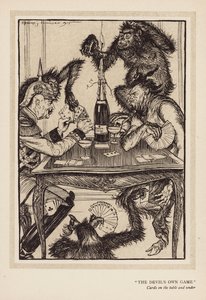 La Guirlande du Kaiser : "Le Jeu du Diable" - Edmund Joseph (after) Sullivan
