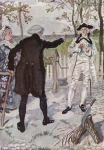 Illustration pour Le Vicaire de Wakefield par Oliver Goldsmith - Edmund Joseph Sullivan