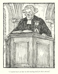 Illustration pour Le Vicaire de Wakefield par Oliver Goldsmith - Edmund Joseph Sullivan