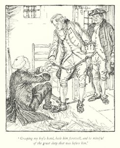 Illustration pour Le Vicaire de Wakefield par Oliver Goldsmith - Edmund Joseph Sullivan