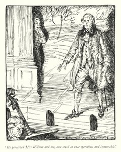 Illustration pour Le Vicaire de Wakefield par Oliver Goldsmith (lithographie) - Edmund Joseph Sullivan