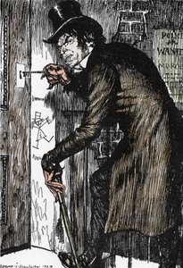 Mr Hyde rentre chez lui après une nuit d