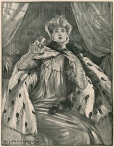 Sarah Bernhardt - Edmund Joseph Sullivan