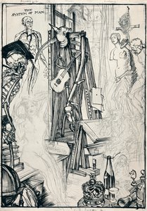 Le Dessinateur - Étape IV, vers 1920 - Edmund Joseph Sullivan