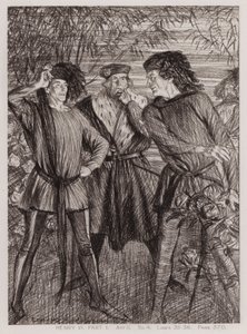 La première partie de Henri VI, Acte II, Scène 4 - Edmund Joseph Sullivan