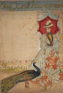 La Dame, (recto); Soutenez les industries locales (verso), vers 1905 - Edmund Joseph Sullivan