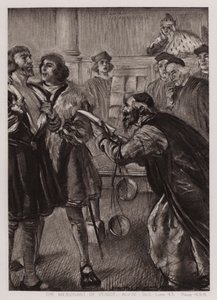 Le Marchand de Venise, Acte IV, Scène I - Edmund Joseph Sullivan
