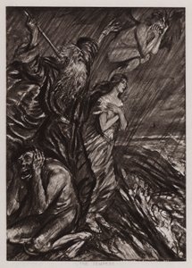 La Tempête - Edmund Joseph Sullivan
