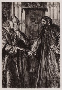 La Tragédie du Roi Richard II, Acte IV, Scène 1 - Edmund Joseph Sullivan