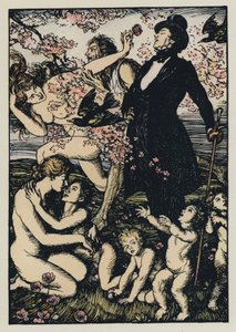Illustration pour Maud de Tennyson - Edmund Joseph after Sullivan