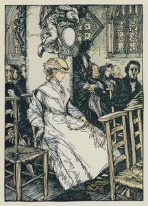 Illustration pour Maud de Tennyson - Edmund Joseph after Sullivan