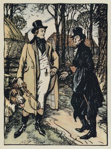 Illustration pour Maud de Tennyson - Edmund Joseph after Sullivan