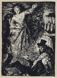 Illustration pour Maud de Tennyson - Edmund Joseph after Sullivan