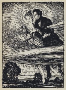 Illustration pour Maud de Tennyson - Edmund Joseph after Sullivan