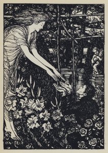Illustration pour Maud de Tennyson - Edmund Joseph after Sullivan