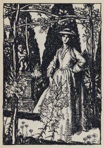 Illustration pour Maud de Tennyson - Edmund Joseph after Sullivan