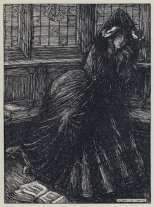 Illustration de Tennyson pour A Dream of Fair Women and Other Poems - Edmund Joseph after Sullivan