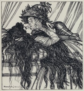 Illustration de Tennyson pour A Dream of Fair Women and Other Poems - Edmund Joseph after Sullivan