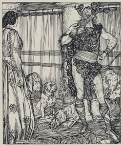 Illustration de Tennyson pour A Dream of Fair Women and Other Poems - Edmund Joseph after Sullivan