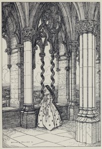 Illustration de Tennyson pour A Dream of Fair Women and Other Poems - Edmund Joseph after Sullivan
