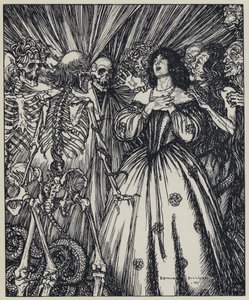 Illustration de Tennyson pour A Dream of Fair Women and Other Poems - Edmund Joseph after Sullivan