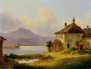 Maison au bord du lac dans le Salzkammergut