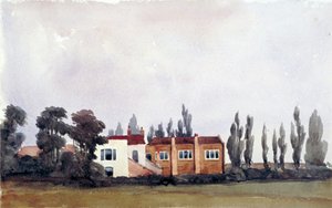 Vue est de la taverne de Chalk Farm, St Pancras, Londres - Edmund Marks