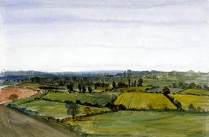 Vue de Swiss Cottage, Hampstead, Londres, 1836 - Edmund Marks