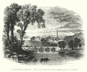 Pont de Coldstream - Edmund Morison (after) Wimperis
