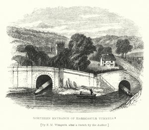 Entrée nord des tunnels de Harecastle - Edmund Morison (after) Wimperis