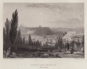 Constantinople, depuis Pera - Edmund Thomas (after) Parris