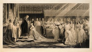 Le couronnement de Sa Majesté la reine Victoria, à l