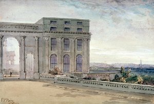 Vue de Chester Terrace, Regent