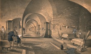 Intérieur du Fort Nicholas - Edmund Walker