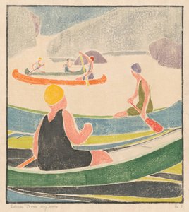 Canoës - Edna Boies Hopkins