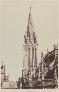 Église Saint-Pierre, Caen, 1855 (photo) - Edouard-Denis Baldus
