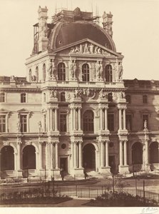 Vue du Louvre, 1855-1857 (photo) - Edouard Denis Baldus