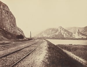 Entrée du col de Donzère - Édouard Baldus