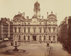 Lyon. Hôtel de Ville - Édouard Baldus