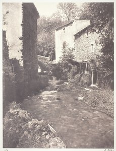 Moulins à eau en Auvergne - Édouard Baldus