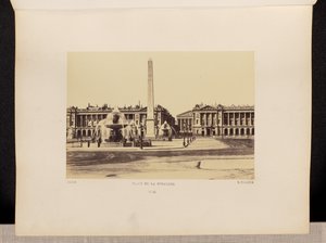 Place de la Concorde (No. 45) - Édouard Baldus