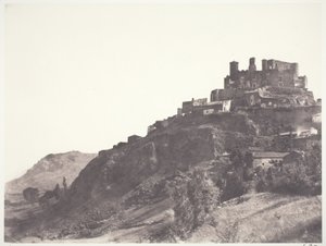 Chateau de Murol en Auvergne - Edouard Denis Baldus