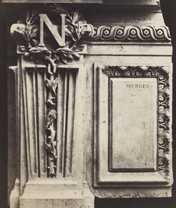 Élément décoratif, Nouveau Louvre, c.1856 (tirage sur albumine à partir d
