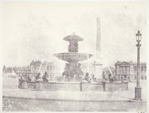 Fontaine, place de la Concorde, Paris