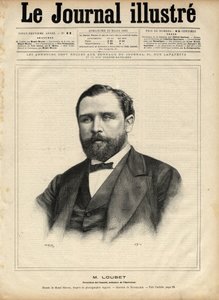Émile Loubet (1836-1929) en 1892 (président du conseil - ministre de l