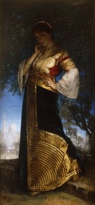 La Belle Marocaine, 1880 - Edouard Frederic Wilhelm Richter