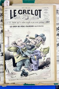 Couverture de Le Grelot, numéro 1170, Satirique en Couleurs - Edouard Guillaumin Pepin