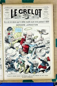 Couverture de Le Grelot, numéro 1452, Satirique en Couleurs - Edouard Guillaumin Pepin