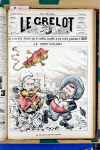 Couverture de Le Grelot, Satirique en Couleurs - Edouard Guillaumin Pepin